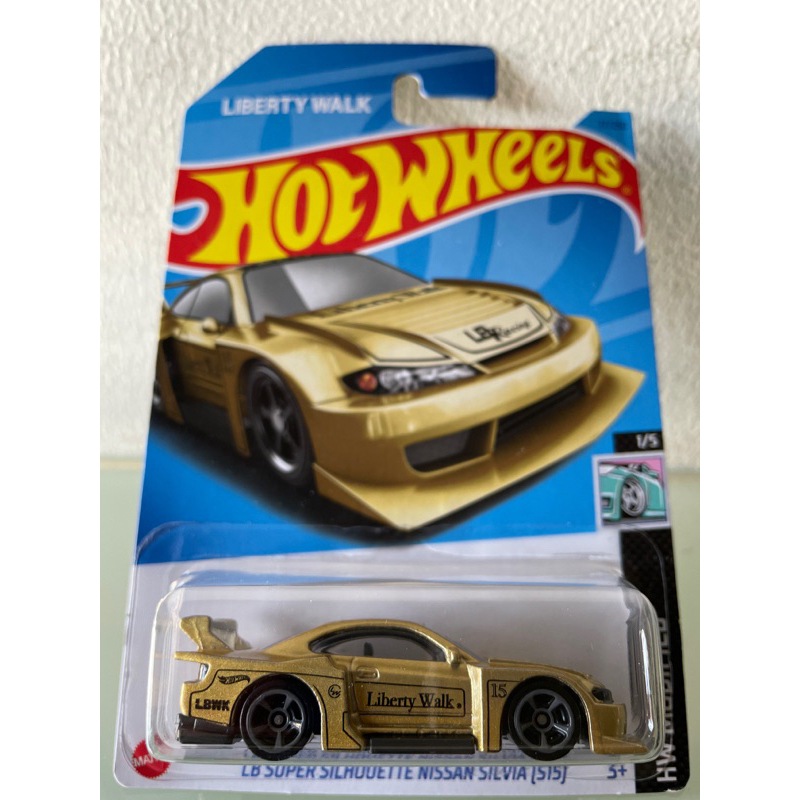 Hot Wheels Liberty Walk LB Super Silhouette Nissan Silvia S15 Gold HW ...