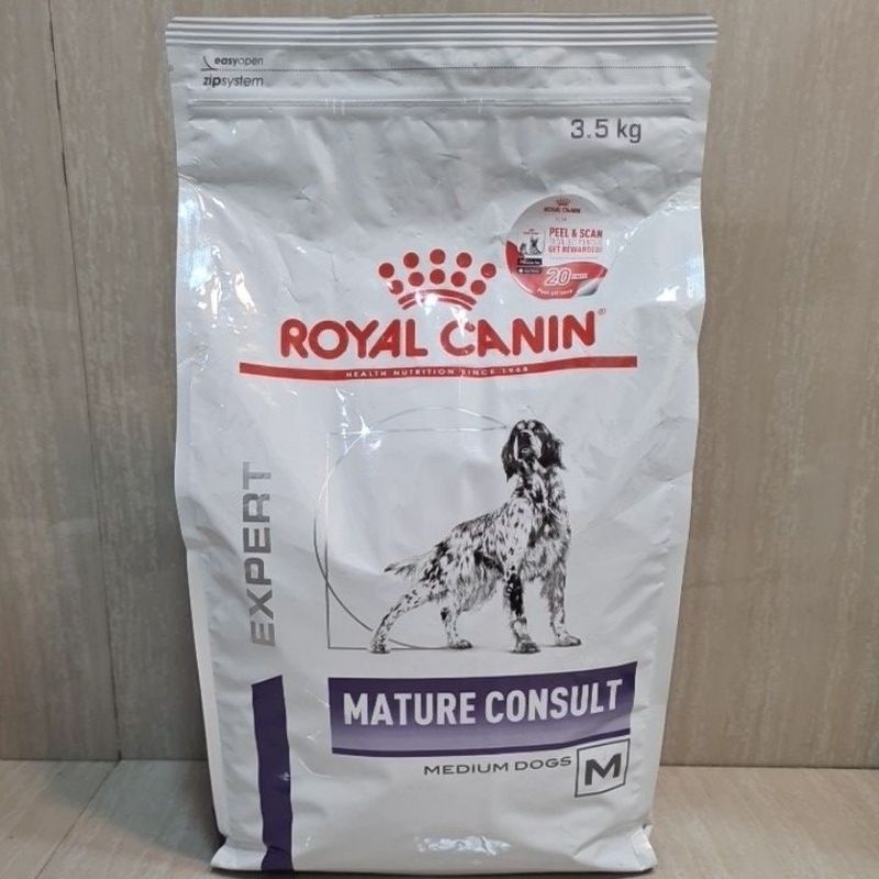 Royal canin senior consult mature medium dog sales