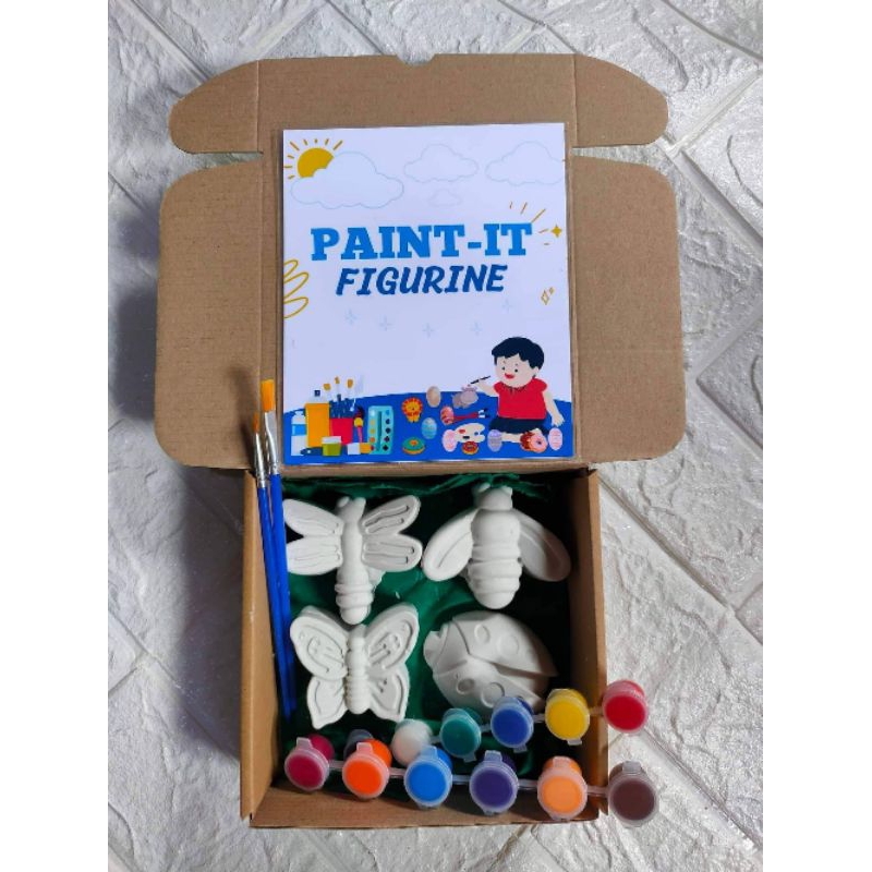 Paint it DYI Coloring Activity Plaster Figurines Shopee Philippines