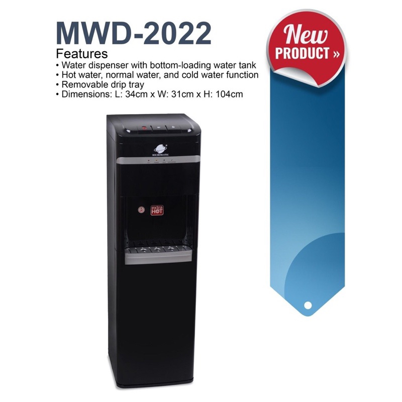 Micromatic Bottom Load Water Dispenser MWD2022 Shopee Philippines