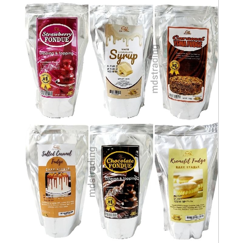 200g Fudge Syrup Donut Dip Coffee Baking Chocolate Caramel Frappe