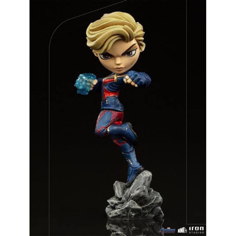 Captain Marvel Mini Co Statue Iron Studios | Shopee Philippines