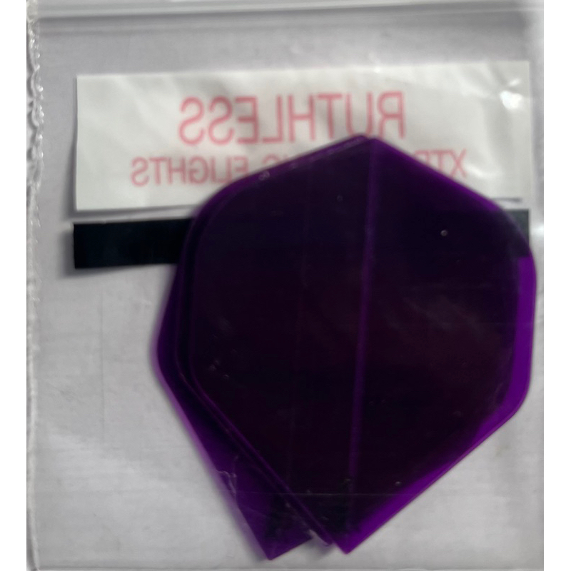 Ruthless - Ruthless R4X - Transparent - Dart Flights - 100 Micron -Std ...