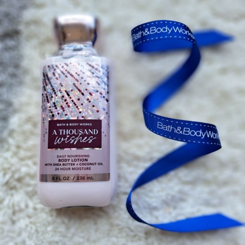 Original Bath & Body Works USA A Thousand Wishes Daily Nourishing Body