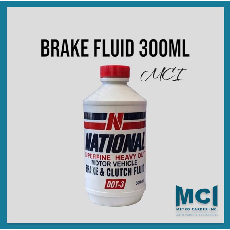 National Heavy Duty Brake and Clutch Fluid 300ML Shopee Philippines