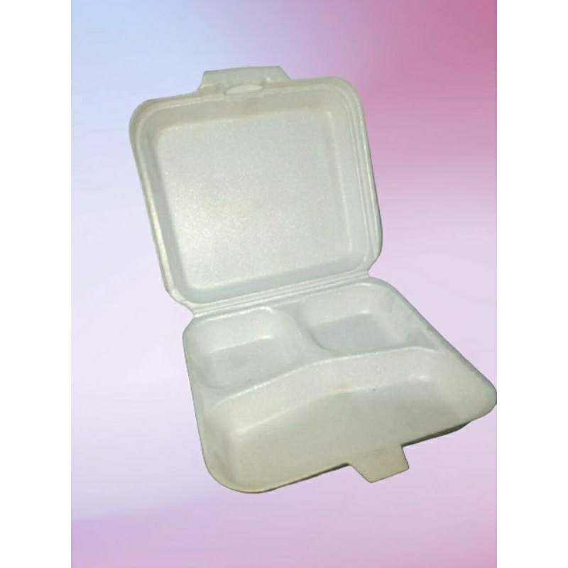 Disposable Styro Box , 2 division, 3 division | Shopee Philippines