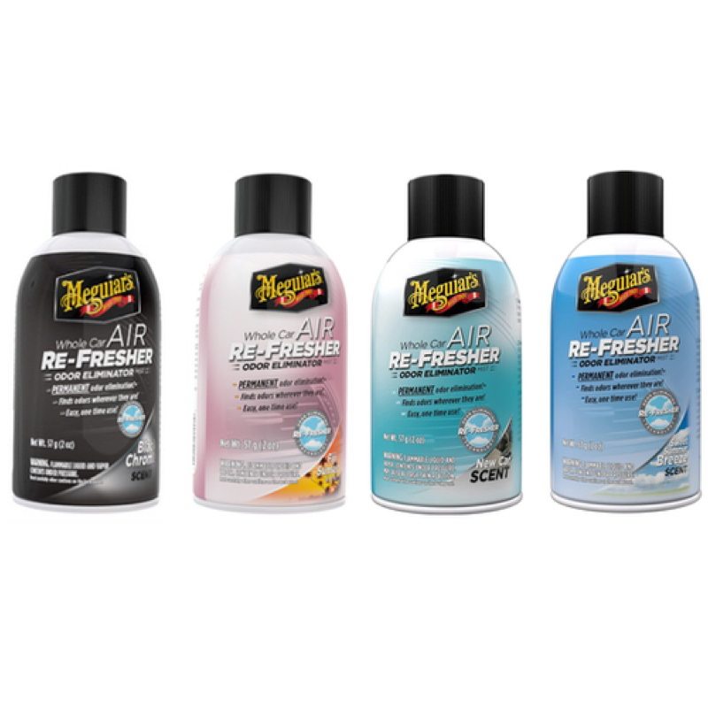 Meguiar's Air ReFresher New Car Scent, Odor Eliminator, 2 Ounce