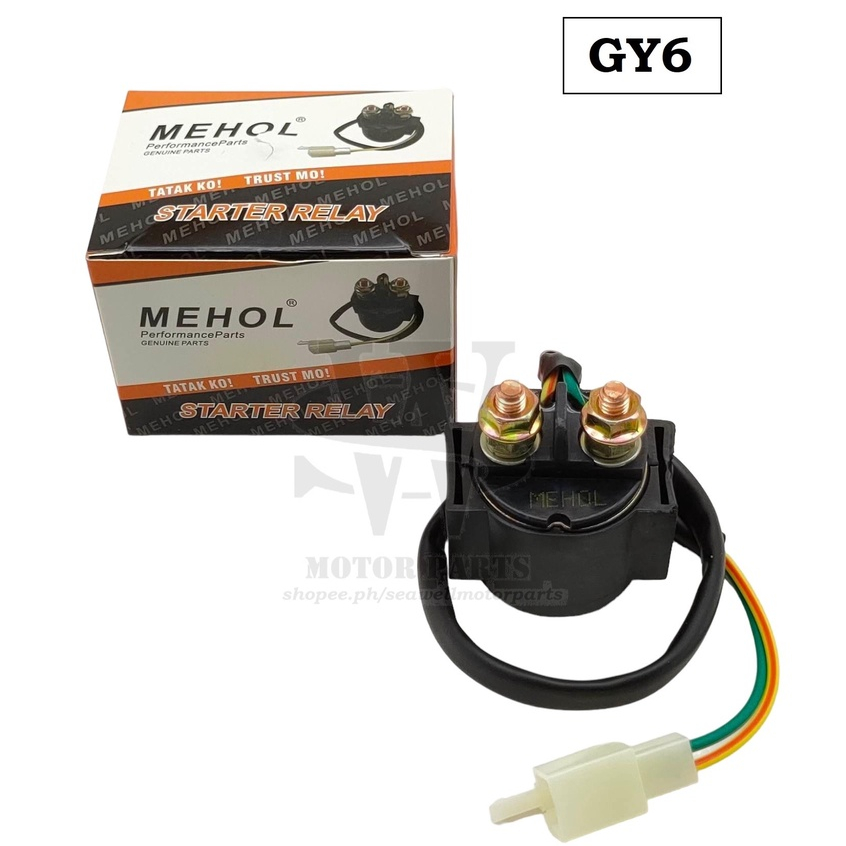 Motorcycle Starter Relay – Fits 100, DY100, WH100 & L90 Models – Reliable Replacement Part