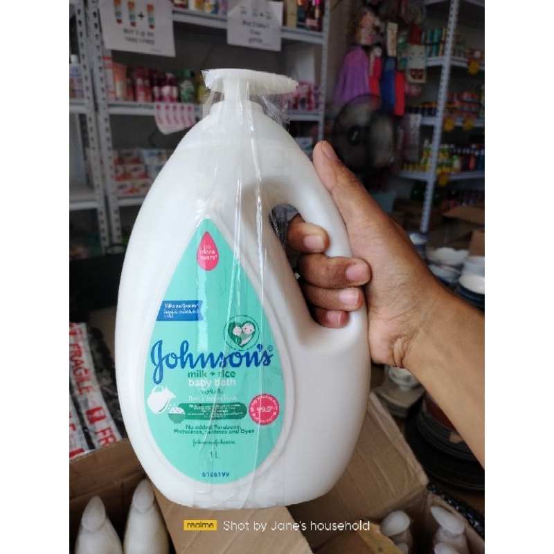 Johnson milk + rice baby bath 1000ml Shopee Philippines