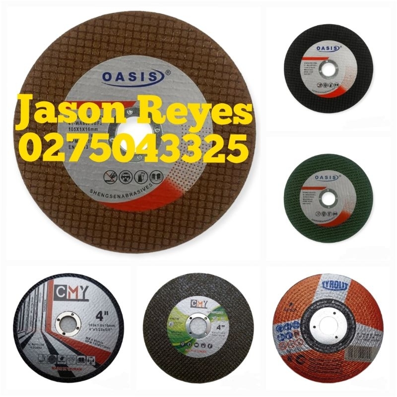 Abrasive Cutting Disc Oasis Brown Green Black / Grinding Disc / Flap