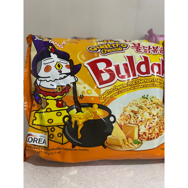 Samyang Buldak Quattro Cheese Hot Chicken Flavor Ramen | Shopee Philippines