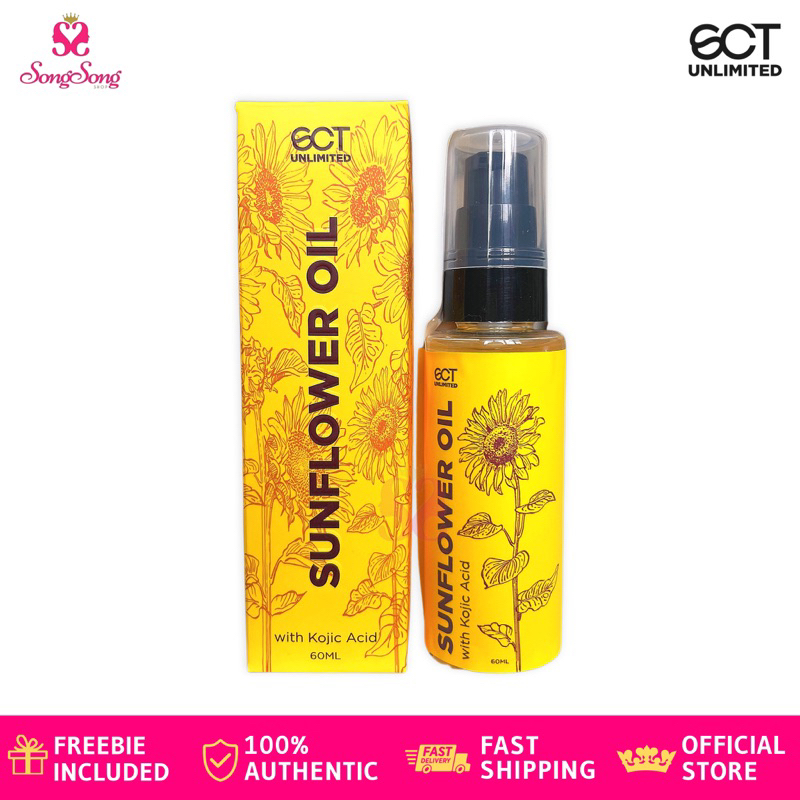 Sct Unlimited Sunflower Oil With Kojic Acid 60ml Shopee Philippines 0628