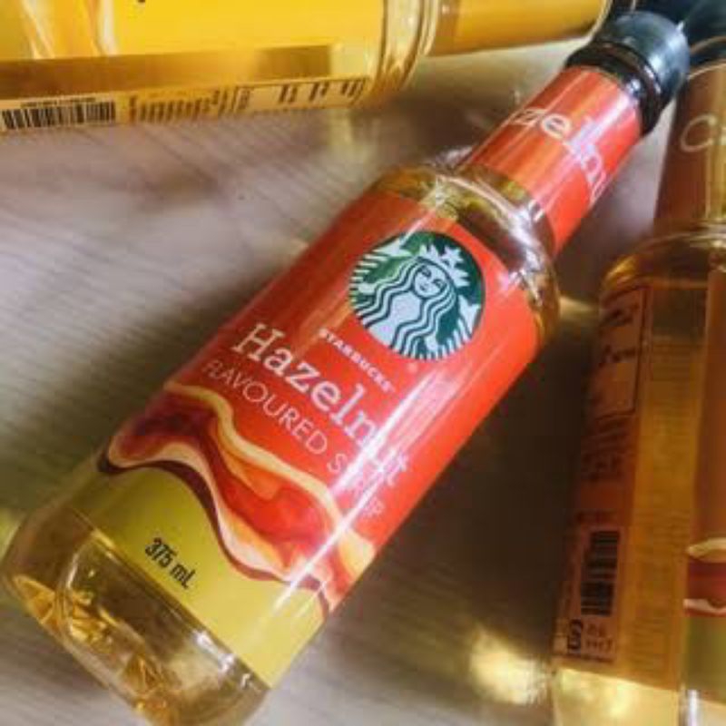 Starbucks Hazelnut Syrup 375ml Shopee Philippines