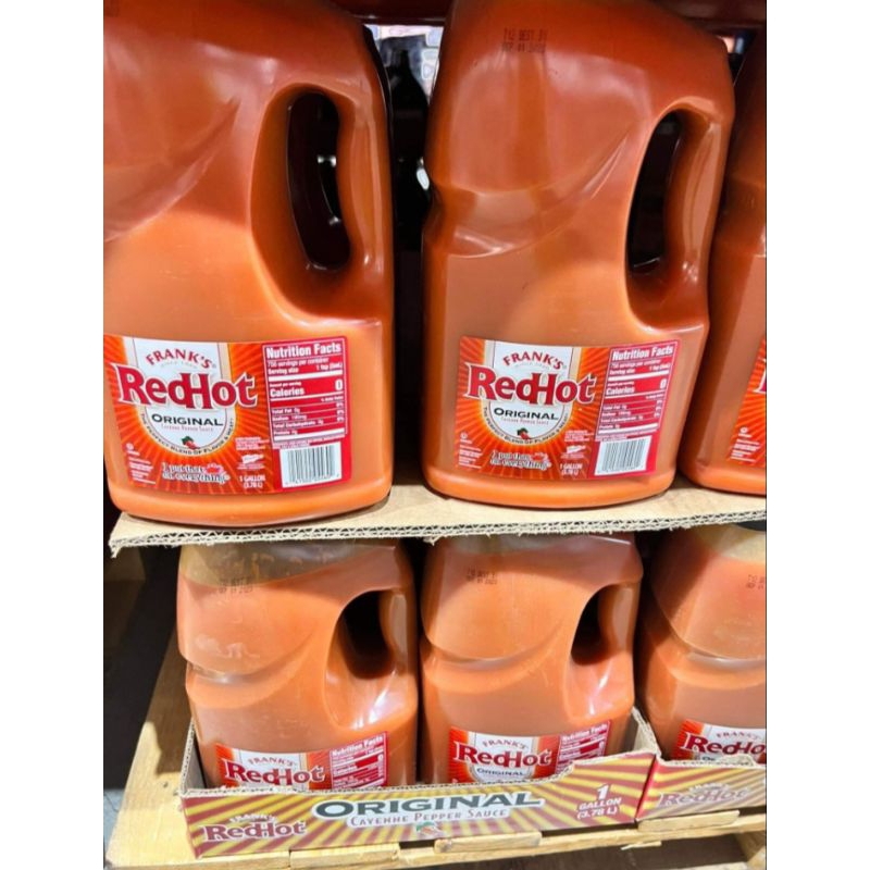 Franks Red Hot Original Hotsauce feb 10 2024 expiration Shopee