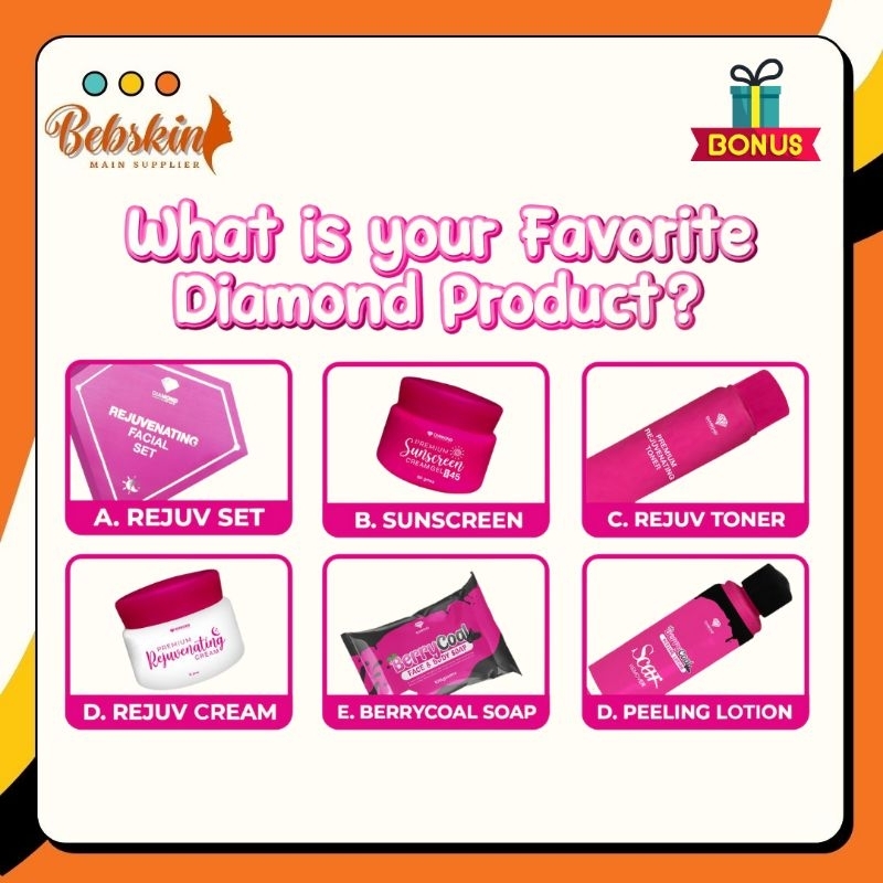 DSE Diamond Skin Essentials Individuals all | Shopee Philippines
