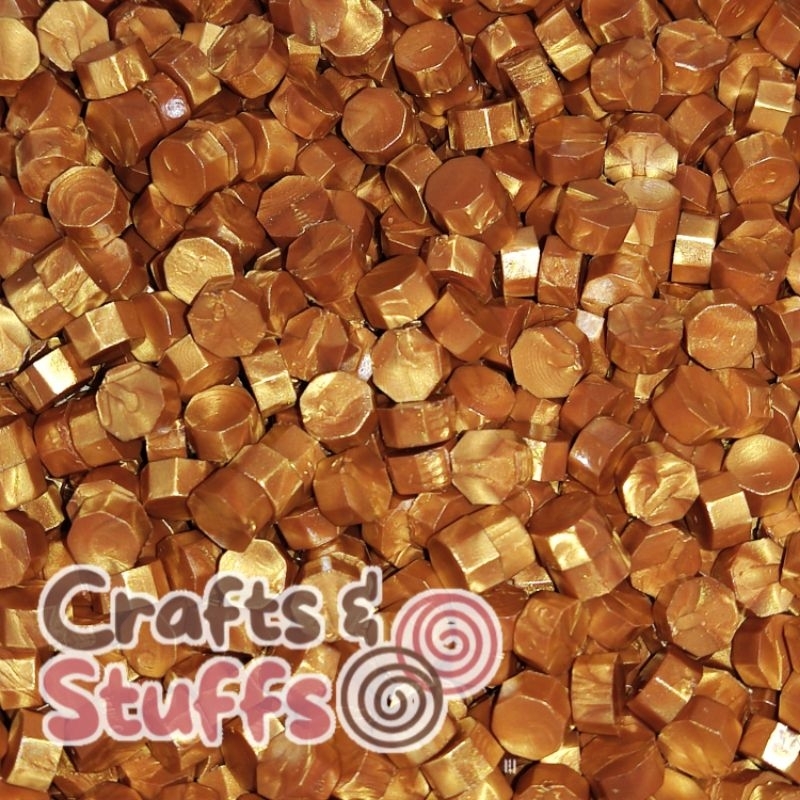 [100+pcs] GOLD Wax Seal Beads / Sealing Beads Shopee Philippines