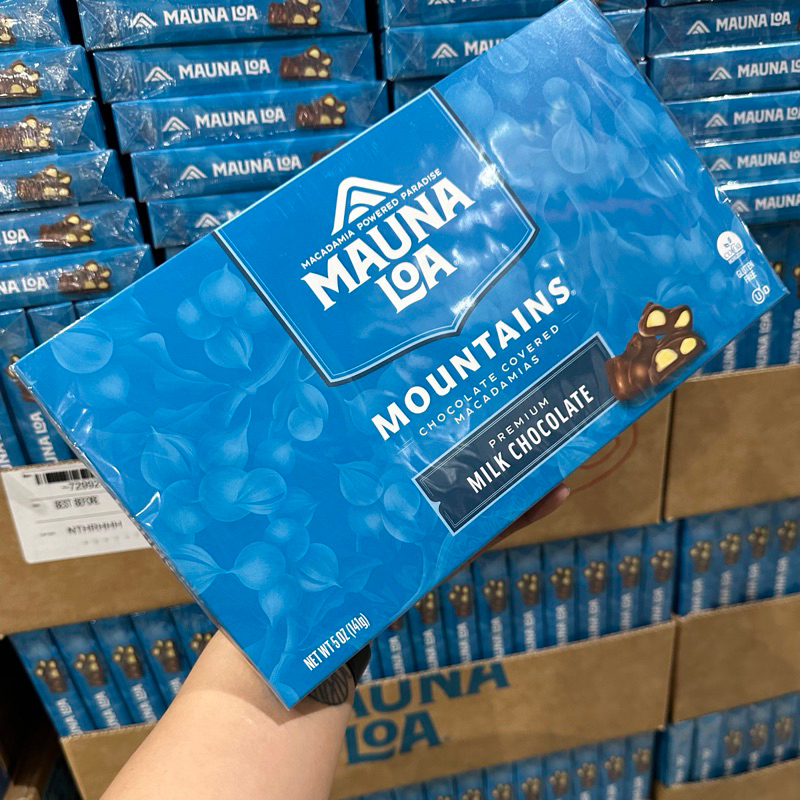 Mauna Loa Macadamia Nut Chocolate 141g, Mountains Milk Chocolate, Hawaii Chocolate Shopee
