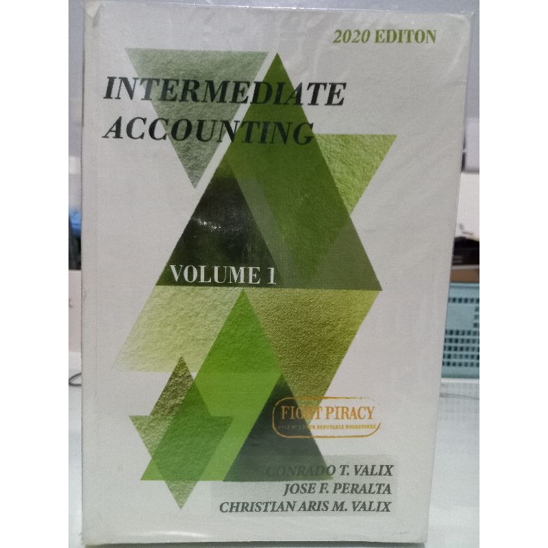 Intermediate Accounting Vol. 1 Valix Shopee Philippines