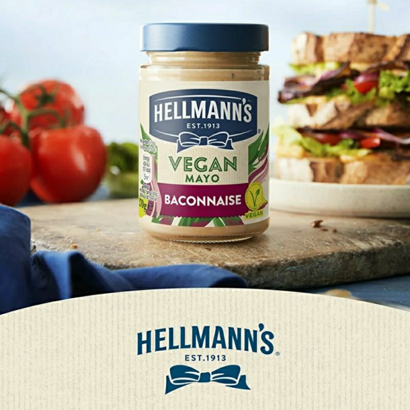 Hellman's Vegan GlutenFree Mayonnaise Baconnaise Shopee Philippines