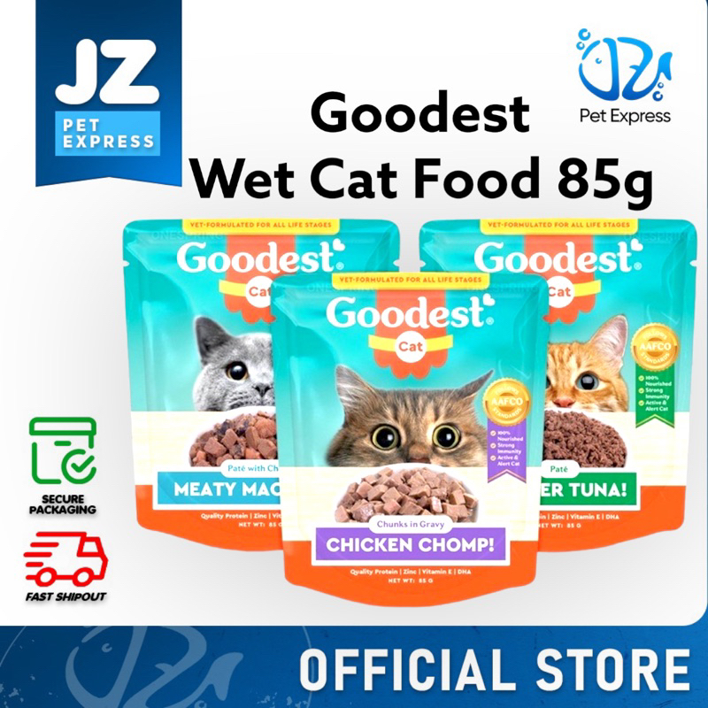 NEW ARRIVAL!! Goodest Cat Food Wet Pouch 85g Shopee Philippines