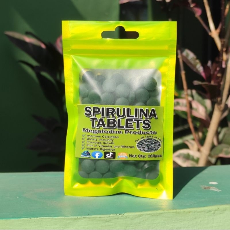 Spirulina Tablets (For Fish) Safe and Effective (Color enhancer