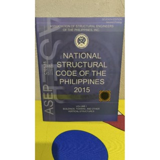 National Structural Code of the Philippines 7th Edition | Shopee ...