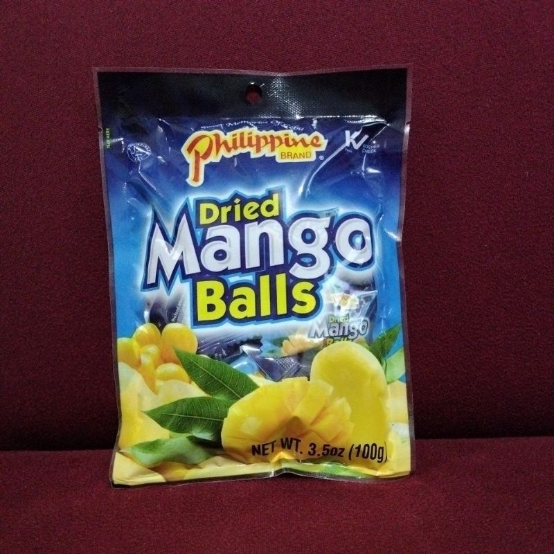 Philippine Brand Dried Mango Balls 100g | Shopee Philippines