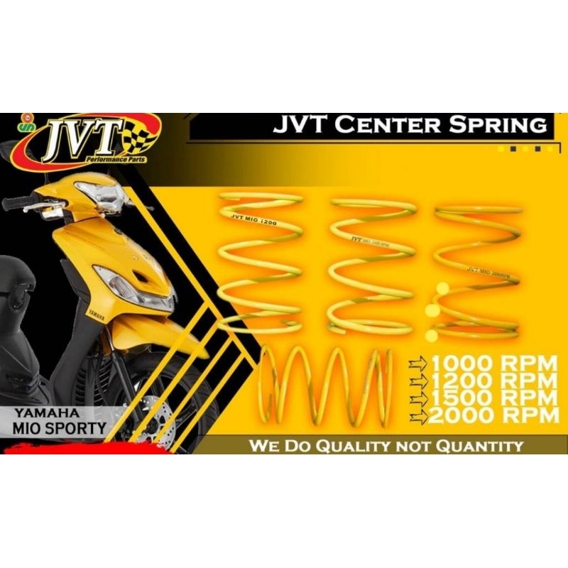JVT CENTER SPRING MIO SPORTY ( 1000/1200 & 1500 RPM) | Shopee Philippines