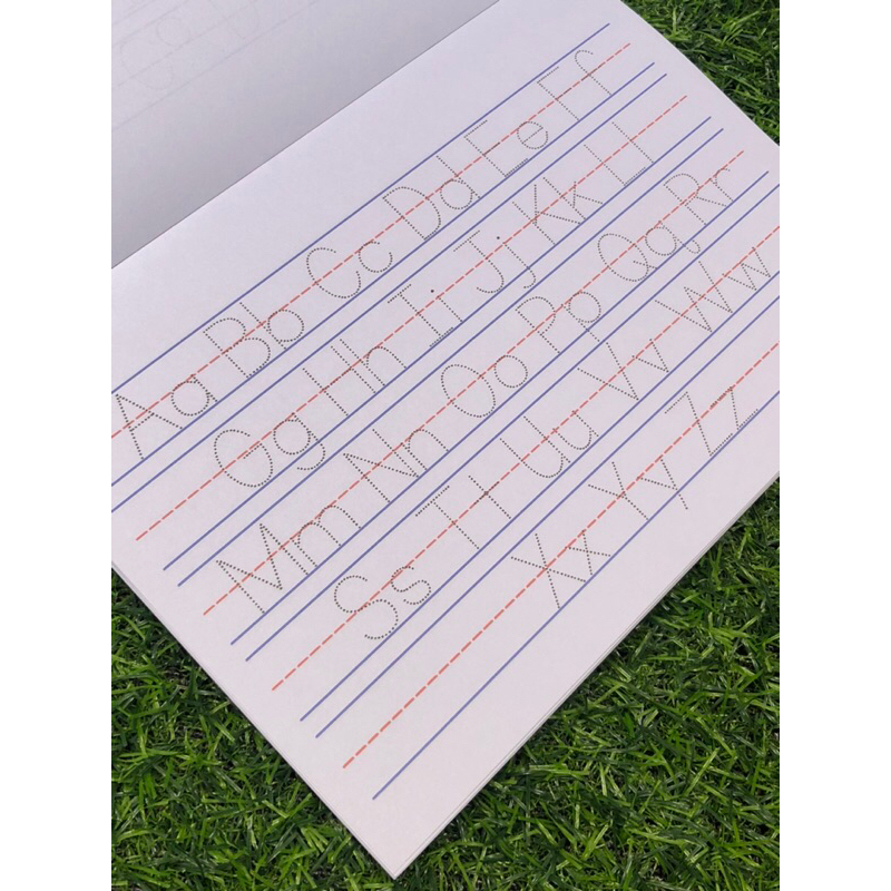 TRACING PAD PAPER- Names,Alphabet,Shapes,Numbers | Shopee Philippines