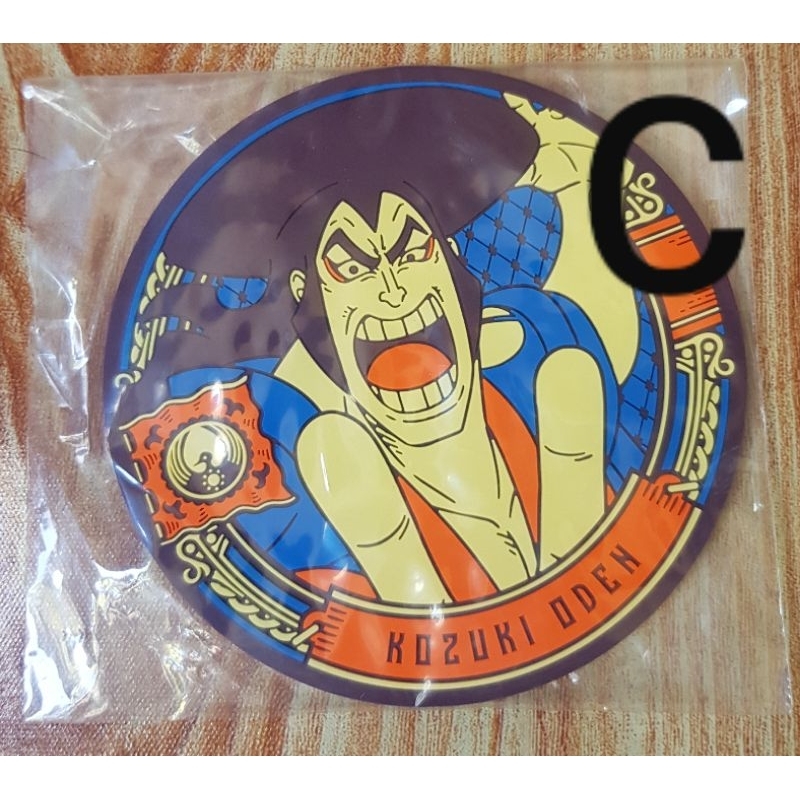 Ichiban Kuji Bandai One Piece Rubber Coaster Ulti Pageone Yamato Oden ...