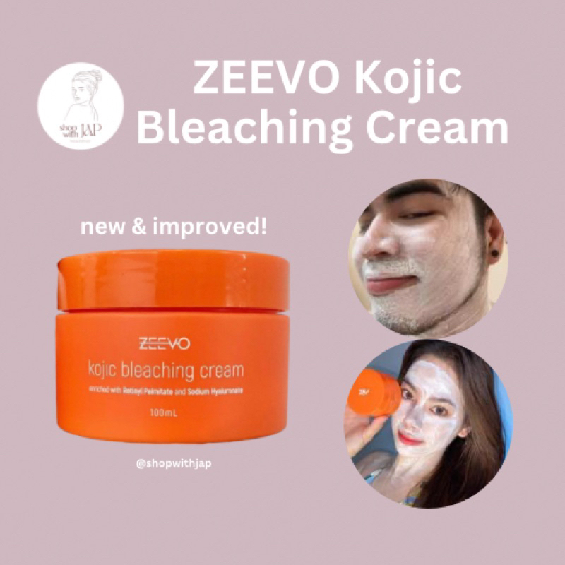 Zeevo Kojic Bleaching Cream (Whitening cream) Authentic Shopee Philippines