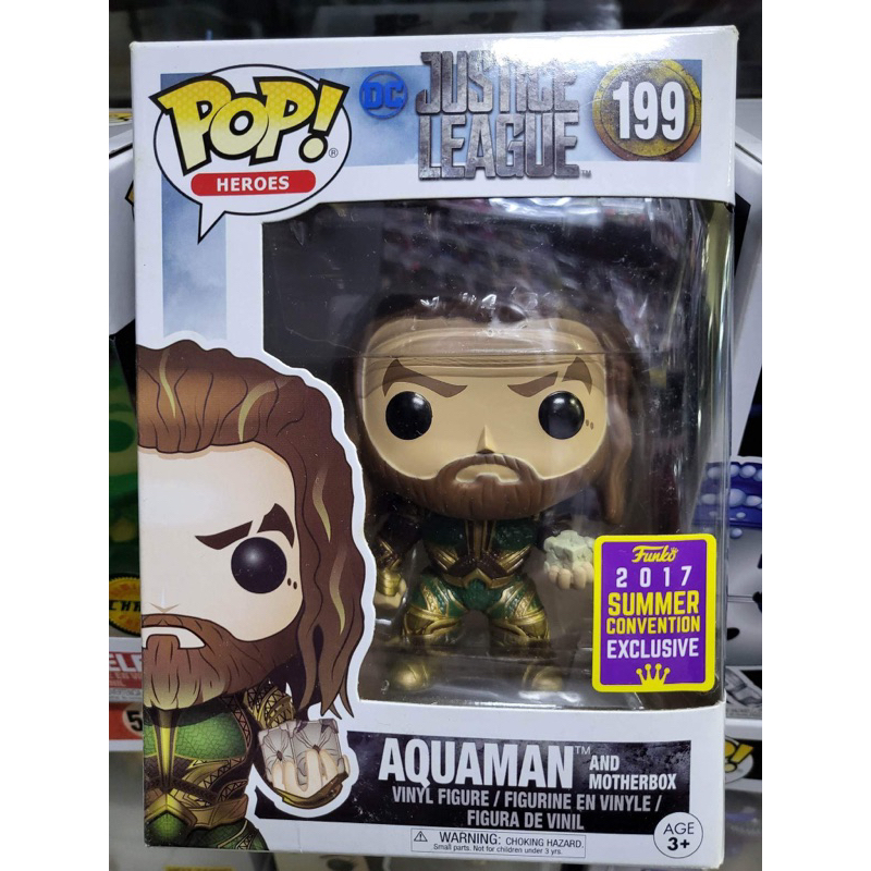 Funko Pop Summer Convention Exclusive Justice League Aquaman And 