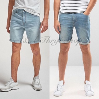 Men 5 Pocket Denim Cargo Shorts COD