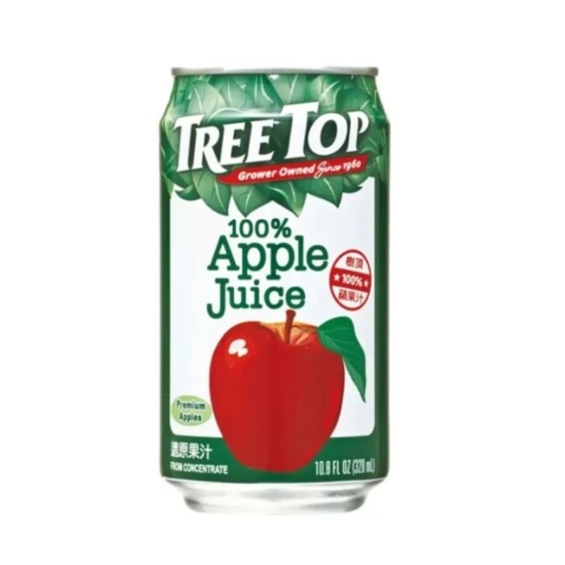 Tree Top Apple Juice In Can 320ml Shopee Philippines