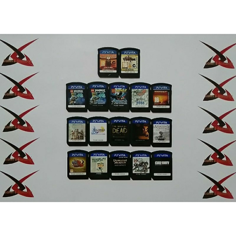 PSV PS Vita PlayStation Vita Games CART ONLY ENGLISH (Read Description