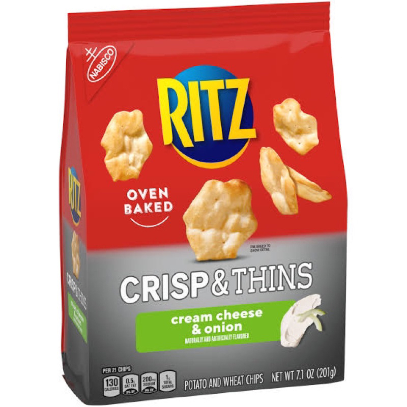 Nabisco Ritz Oven Baked Crisp and Thins 201g Shopee Philippines