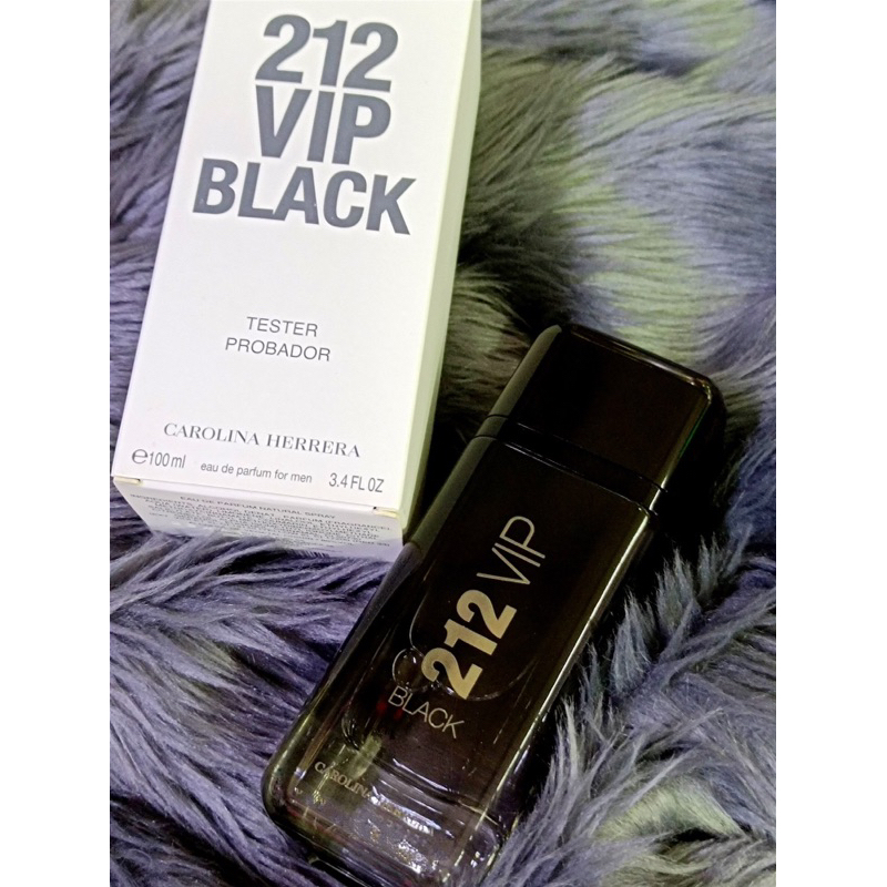 VIP BLack 212 Carolina Herrera 100ml edp BNIB/DEMO Shopee