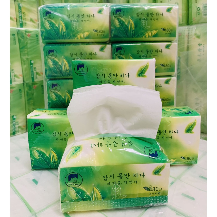 Ecoplanet COD#Korea Tissue 0.85kg(480sheets 1Pack 8Pcs)Facial Tissue ...