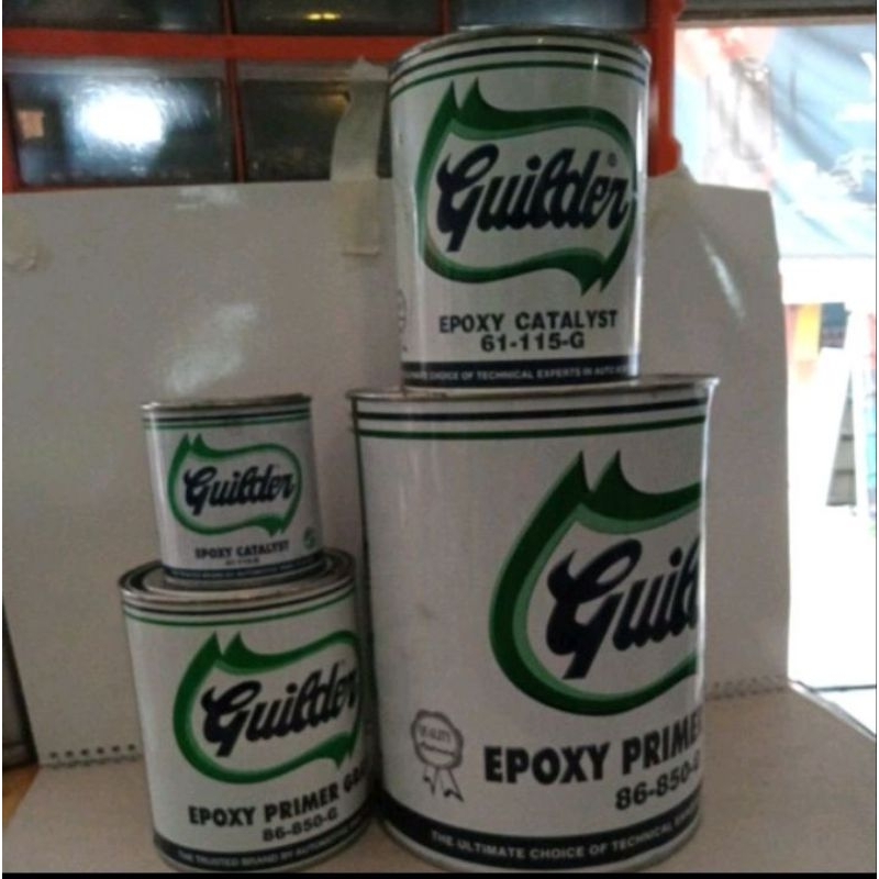 GUILDER EPOXY PRIMER WITH CATALYST LITER GALLON PANG PRIMER SA BAKAL