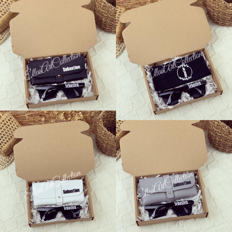 Personalized Black Shade Sunglasses /Gift/Souvenir Shopee Philippines