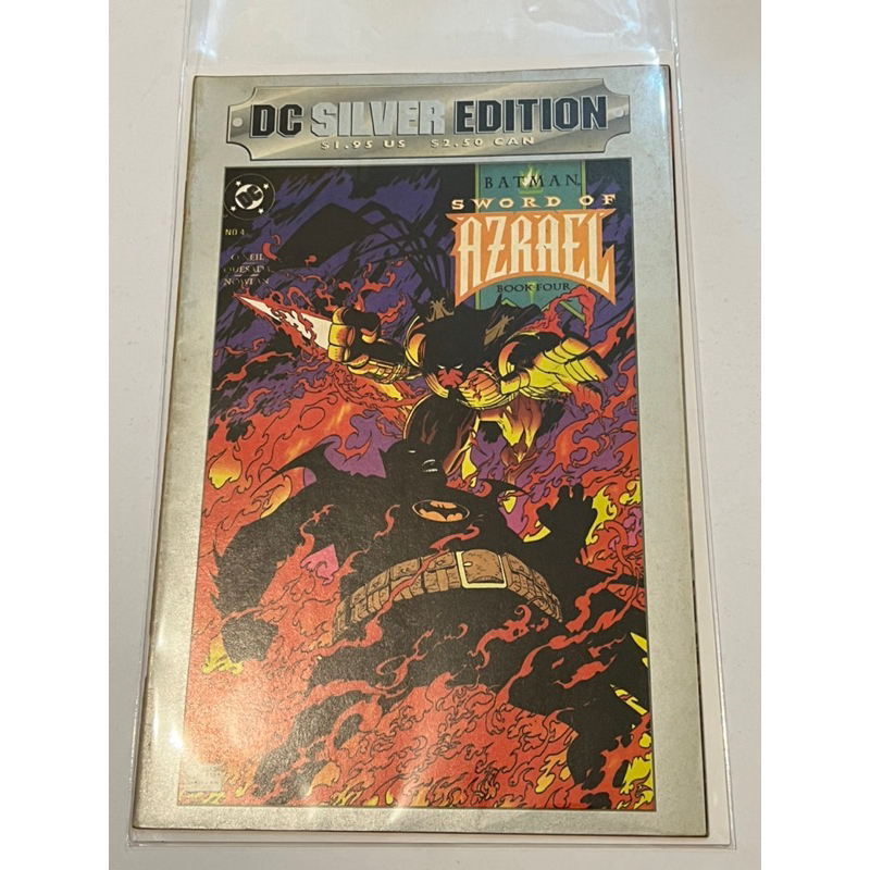 DC Comics: DC Silver Edition - Batman Sword of Azrael #4 1994 | Shopee ...