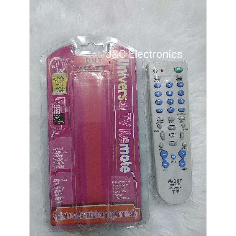 RM 133E UNIVERSAL CRT TV REMOTE Shopee Philippines