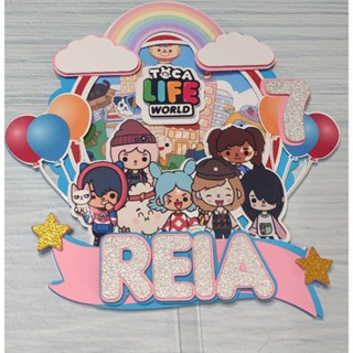 Toca Life World Cake Topper/ Toca Boca / Toca Life World/ Toca