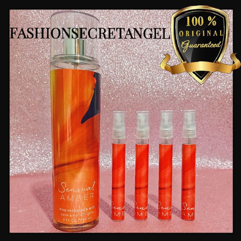 FSA Sensual Amber Fragrance Mist by Bath And Body Works Shopee