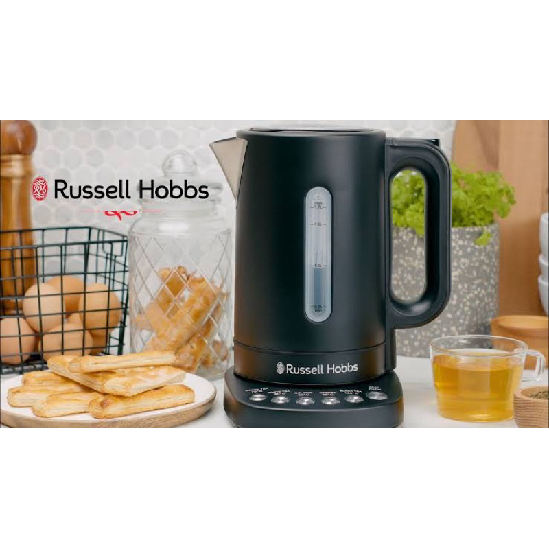 Russell Hobbs 1.7 Litre Addison Digital Cordless Kettle Matte Black