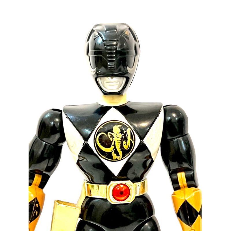 Vintage Mighty Morphin Power Rangers (MMPR) Black Ranger 8 inches 1993 ...