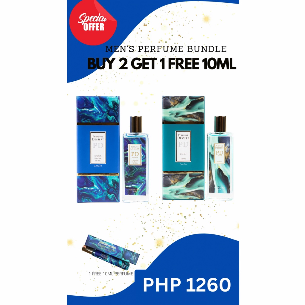 Perfume Dessert MEN'S PERFUME BUNDLE Shopee Philippines