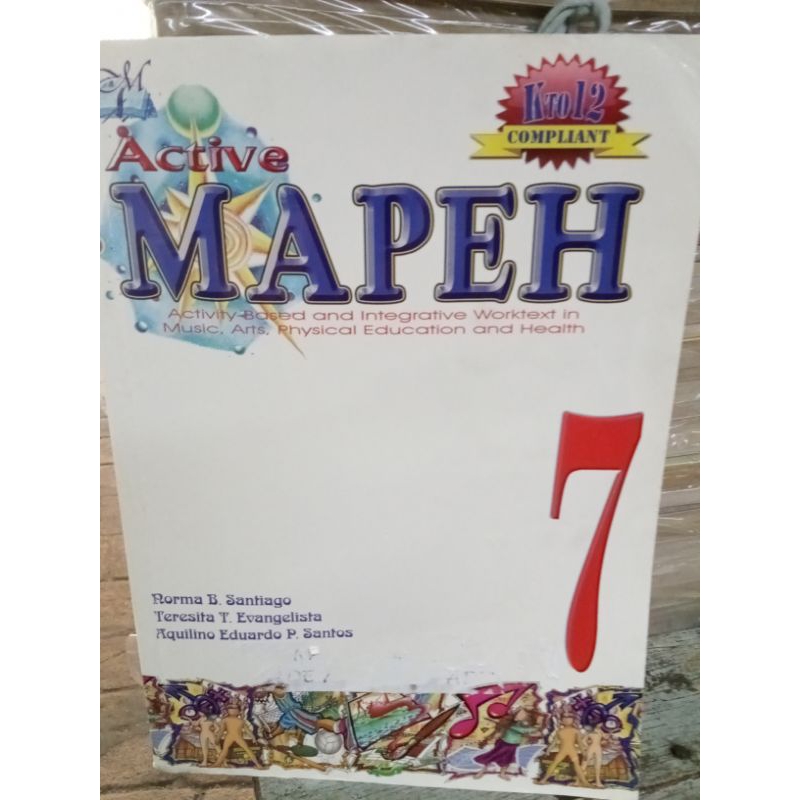 ACTIVE MAPEH GRADE 7(USED BOOK) | Shopee Philippines