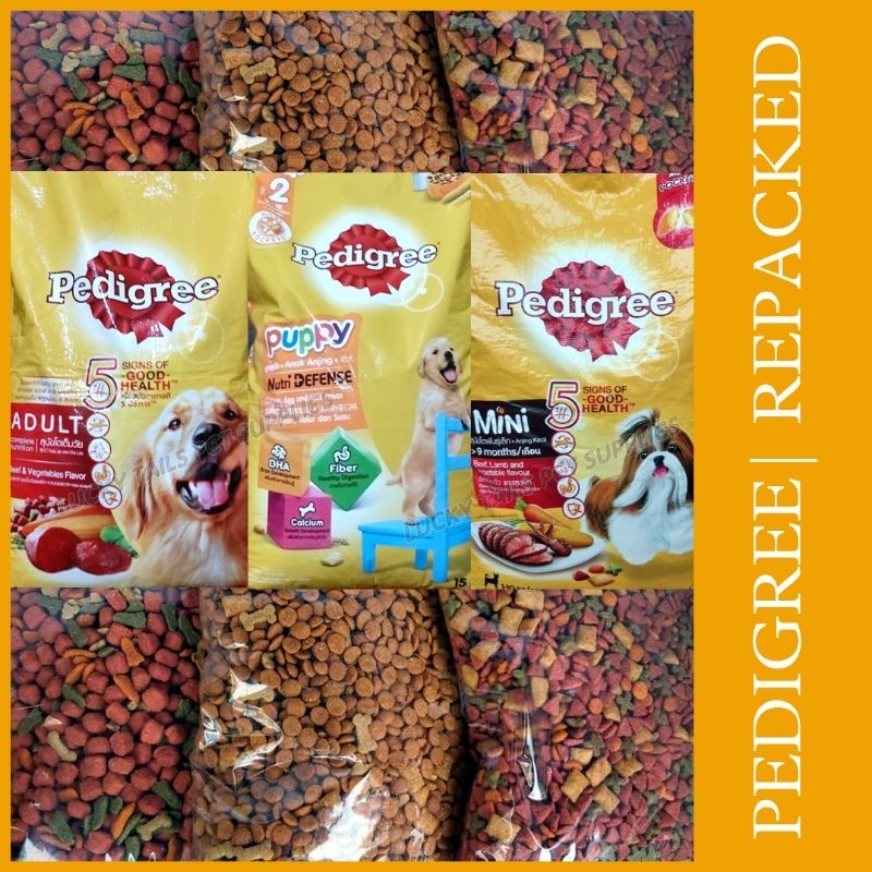 Pedigree Dog Food SOLD per KILO (Puppy, Adult, Mini) Shopee Philippines