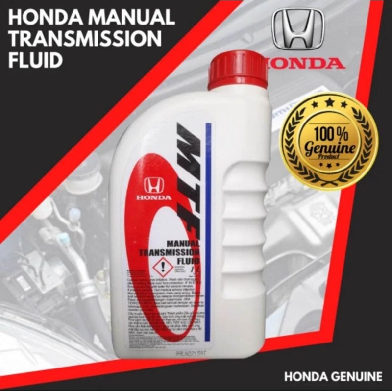 Honda MTF 1 Liter / Honda Manual Transmission Fluid Shopee Philippines